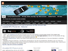 Tablet Screenshot of nfc-phones.org